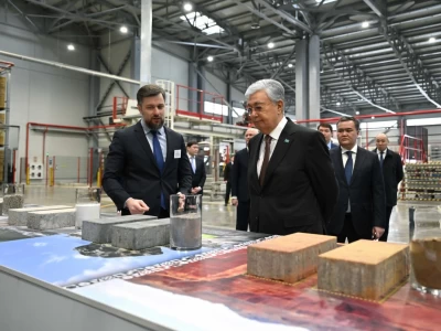 Президент құрылыс индустриясы нысандарымен танысты