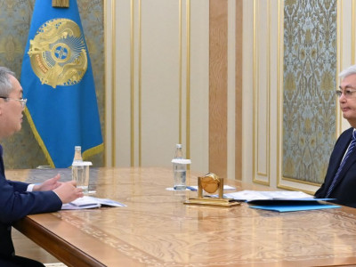 Президент Қаржылық мониторинг агенттігінің төрағасын қабылдады