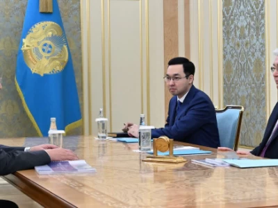 Қасым-Жомарт Тоқаев Ұлттық ғылым академиясының президенті Ақылбек Күрішбаевты қабылдады
