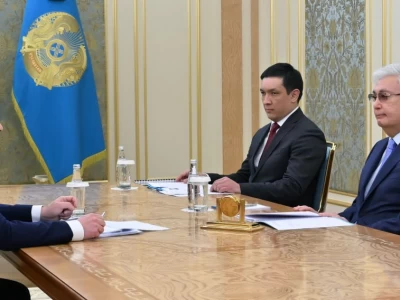 Мемлекет басшысы Әділет министрі Ерлан Сәрсембаевты қабылдады