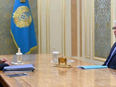 Президент Ұлттық қауіпсіздік комитетінің төрағасы Ермек Сағымбаевты қабылдады