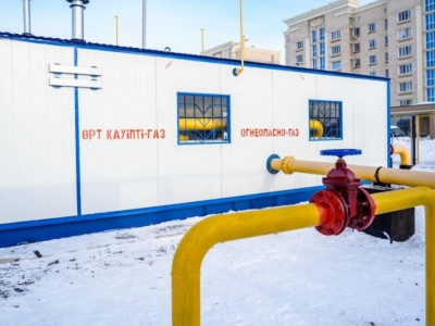 Астанада тағы бір елді мекен табиғи газға қосылды