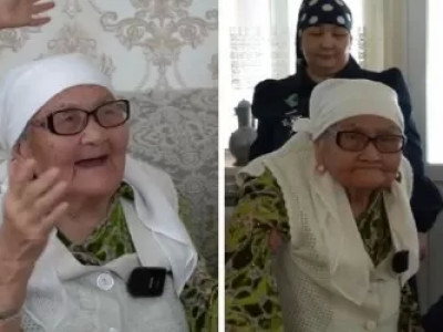 Түркістан облысында 100 жастағы қария TikTok желісінде видео түсіріп жүр