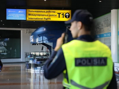 Мас келіншек Ақтау – Баку рейсінен түсірілді