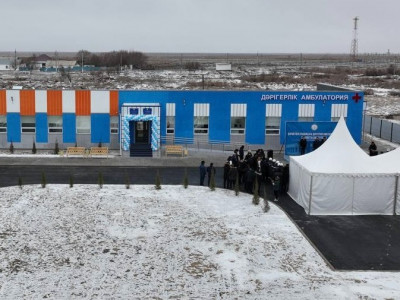 «Қаракеткен» ауылында дәрігерлік амбулатория пайдалануға берілді – «AMANAT»