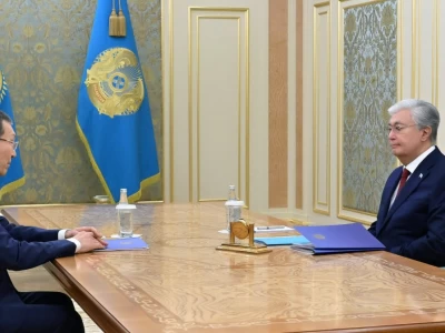 Президент Орталық сайлау комиссиясының төрағасын қабылдады
