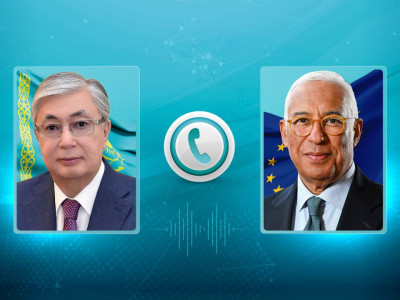 Мемлекет басшысы Еуропалық кеңес Президентімен телефон арқылы сөйлесті