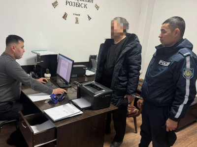 Түркістан облысында халықаралық іздеуде жүрген ер адамды ұсталды