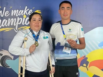 Қазақстандық пара спортшы Дубайда өткен турнирде алтын жүлде алды