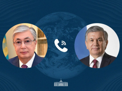 Тоқаев пен Шавкат Мирзиёев телефон арқылы сөйлесті