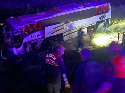 32 адам жараланып, 1 жолаушы қаза тапты: Түркияда автобус апатқа ұшырады