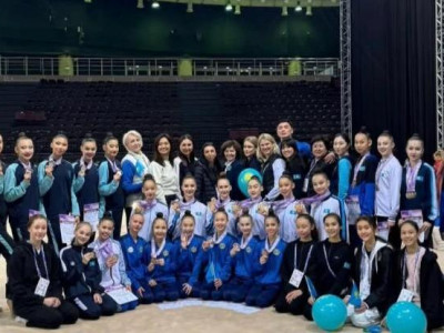 Елордалық көркем гимнасшылар халықаралық турнирде 9 алтын жеңіп алды