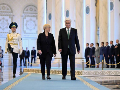 Қазақстанға Словения президенті ресми сапармен келді