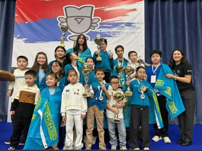 Жас шахматшылар әлем чемпионатында 8 жүлде жеңіп алды