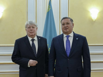 Сыртқы істер министрі Ресей Елшісін қабылдады