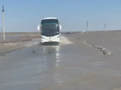 СҚО-да халықаралық маңызы бар жол учаскесін су басты