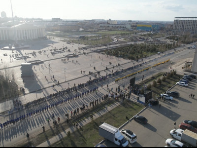 Оралда арқан тартыстан Қазақстанның рекорды орнатылды