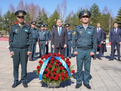 Ржевте қазақстандық делегация отандастарының рухына тағзым етті