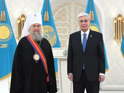 Президент Астана және Қазақстан митрополиті Александрды I дәрежелі «Достық» орденімен марапаттады