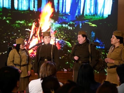 Ақтөбеде зағип жандар Әлия Молдағұлованың 100 жылдығына арналған спектаклді сахналады