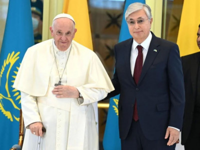 Тоқаев Рим Папасы Францисктің қайтыс болуына байланысты көңіл айтты