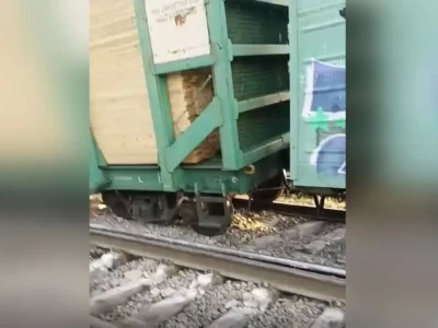 Жамбыл облысында жүк вагондары жолдан шығып кетті
