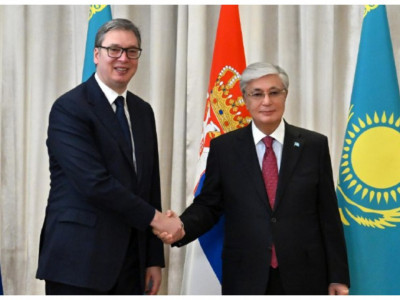 Мемлекет басшысы Сербия Президенті Александр Вучичпен келіссөз жүргізді
