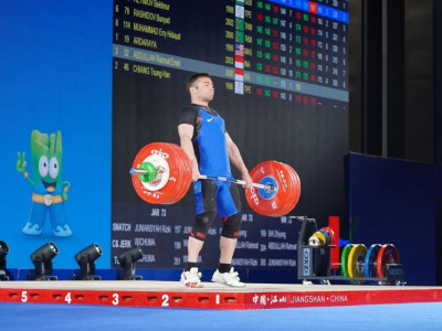 Қазақстандық зілтемірші Азия чемпионатында қола жүлдеге ие болды