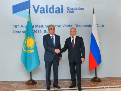Ресей президенті Путин Тоқаевты туған күнімен құттықтады
