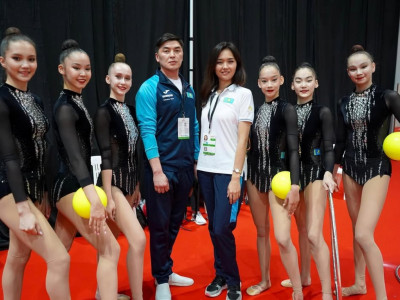Көркем гимнасшылар Азия чемпионатында тағы бір алтын алды