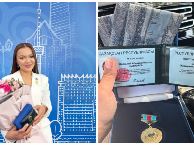Баян Алагөзованың келіні «Қазақстанның еңбек сіңірген қайраткері» атағын алды