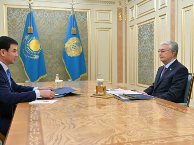 Президент Алматы әкімі Дархан Сатыбалдыны қабылдады