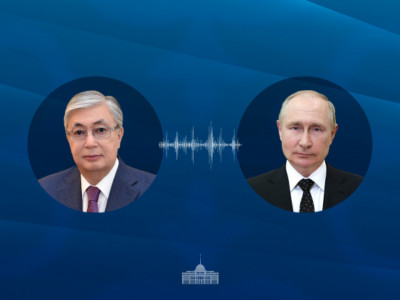 Мемлекет басшысы Ресей Президенті Владимир Путинмен телефон арқылы сөйлесті