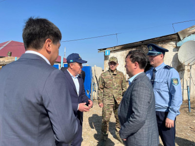 Батыс Қазақстан облысының әкімі өрттен 5 баласы қаза тапқан отбасына барды