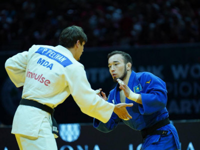 Дзюдошы Абылайхан Жұбаназар әлем чемпионатын жеңіспен бастады