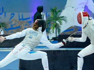 Қазақстанның екі спортшысы Азия чемпионатында семсерлесуден үздік ондыққа енді