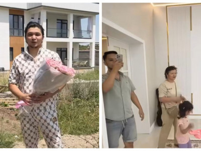 Ұлағасыр Қамиев анасын Алматыдағы зәулім үйіне көшіріп алды (ВИДЕО)