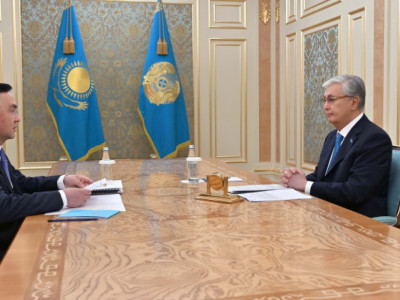 Президент Жоғарғы сот төрағасы Асламбек Мерғалиевті қабылдады