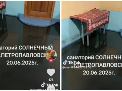 Петропавлдағы балалар шипажайын кәріз суы басты
