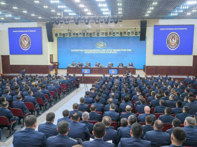 Ішкі істер министрлігінде кеңейтілген алқа отырысы өтті