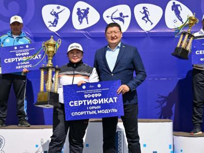 Семейде ұлттық спорт жеңімпаздарына спорттық-сауықтыру кешені берілді