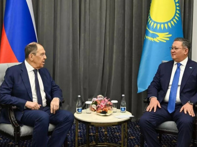 Мұрат Нұртілеу Ресей сыртқы істер министрімен кездесті