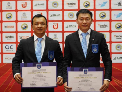 Екі қазақстандық дзюдо төрешісі IJF халықаралық дәрежесіне ие болды
