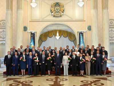 Президент су шаруашылығы саласының қызметкерлерін марапаттады