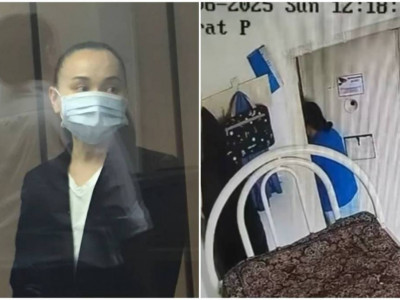 «Соққыға жықты»: Полиция Перизат Қайраттың тергеу изоляторындағы видеосын жариялады