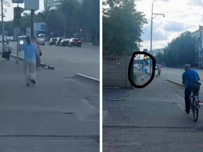 Павлодарда көшеде әйел жасөспірім қызды соққыға жыққан (ВИДЕО)