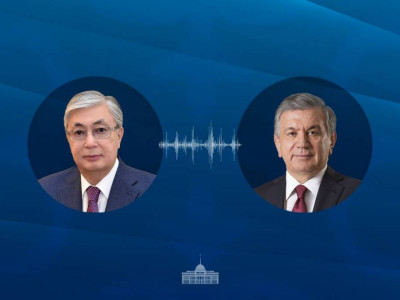 Қасым-Жомарт Тоқаев Өзбекстан президентімен сөйлесті