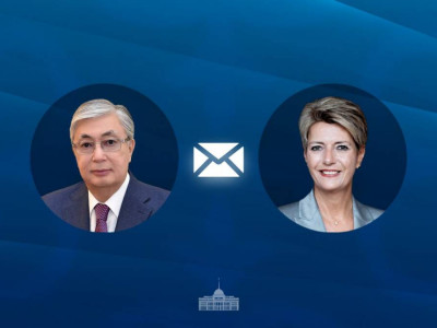 Мемлекет басшысы Швейцария президентін құттықтады