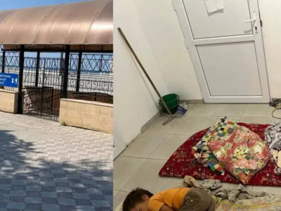 Желіде Ақтаудағы қоғамдық дәретханада ұйықтаған балалардың суреті тарады