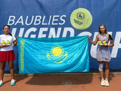 Қазақстандық жас теннисшілер Германиядағы жарыста жеңімпаз атанды